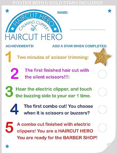 Haircut Hero Sensory Development Program with The Quiet Clipper, Step by Step to Peace at The Barber Shop - Image 2
