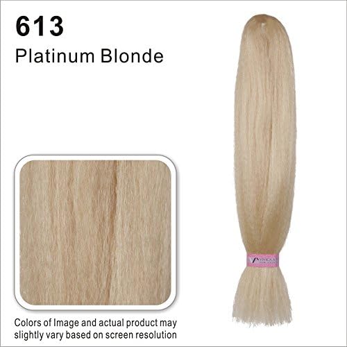 Vivica A Fox Hair Collection HKBK16L-V Human Hair Afro Curl Kinky Bulk Extension, 613, 5.8 Ounce - Image 4