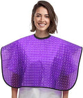 Short Waterproof Hair Dye Cape, Salon Cover for Hair Color,Shampoo by YELEGAI