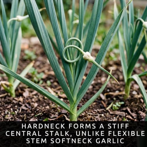 4 Hardneck Garlic Bulbs for Planting, Large Cloves for Home Gardens - Image 4