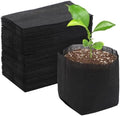 GREANER Plant Grow Bags 6.7x5.7 Inch, Non-Woven Biodegradable Plant Grow Bags for Planting, Fabric Seedling Starter Bags for Vegetable, Flower, Fruit, Saplings Tree, Home Garden Supply by GREANER