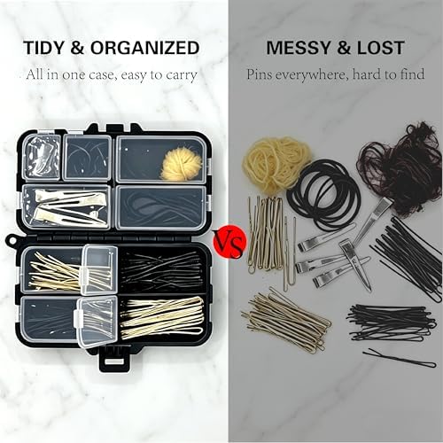 126Pcs Hair Accessories Kit, Bobby Pins Set, Dance Hair Kit - Image 5