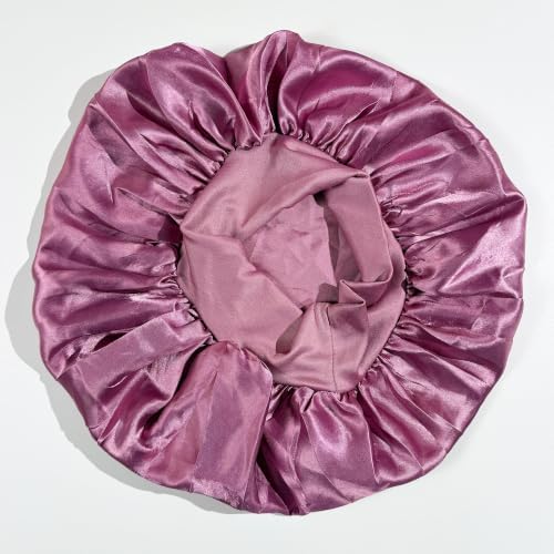 4Pcs Silk Satin Hair Bonnets for Sleeping Women Men Sleep Cap - Image 3