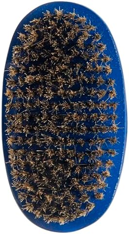 Diane Prestige Reinforced Boar Hard Bristle Curved Military Wave Brush, D1742 by Diane