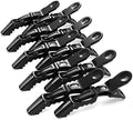 FRAMAR Black Alligator Clips For Hair Styling 10 Pack, Hair Clip For Women by FRAMAR