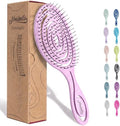 Ninabella Detangler Brush - No Tangle Hair Brush for Women, Fine, Thick and Long Hair - Hairbrush for Wet and Dry Hair, Gentle on the Scalp - Pink by Ninabella