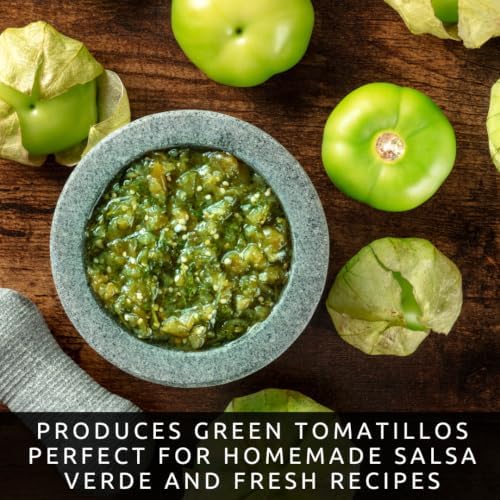 Green Tomatillo Seeds for Planting | Heirloom Salsa Verde | 100 Seeds - Image 3
