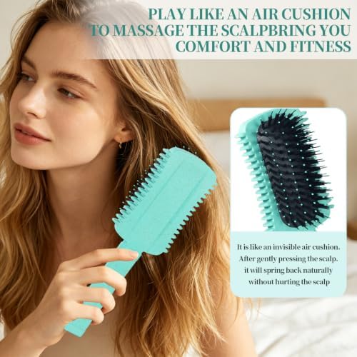 Curly Hair Brush Defining, Volume Curl Defining Brush for Effortlessly Detangling Shaping and Styling Women's Curls, Waves & Coils, Curly Hair Products, Reduce Frizz - Image 4