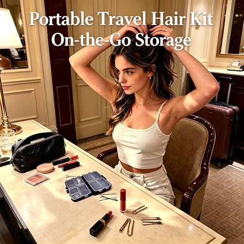 126Pcs Hair Accessories Kit, Bobby Pins Set, Dance Hair Kit - Image 4