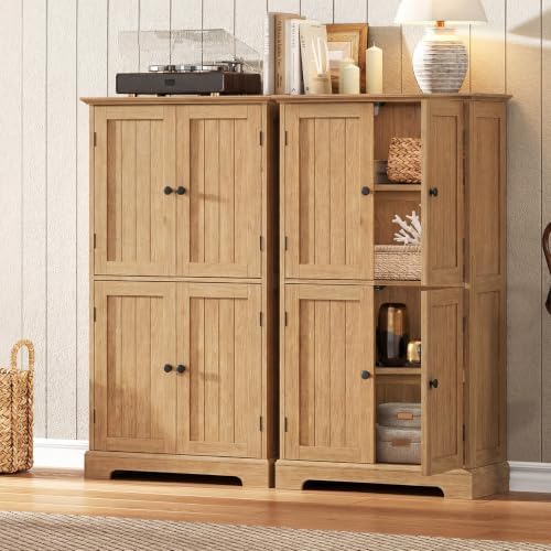 ChooChoo Bathroom Floor Cabinet with Adjustable Shelves - Image 6