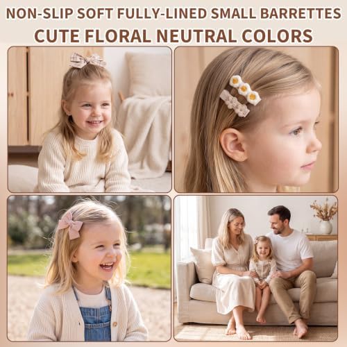 Needbrock 20 Pcs Baby Hair Clips Bow Accessories for Girls Toddlers Kids - Image 3