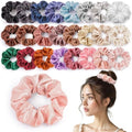 OCATO Silk Satin Scrunchies Hair Scrunchies for Women Girls Birthday Gifts by OCATO