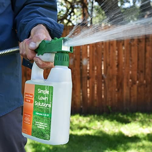 Ultimate 3-18-18 NPK- Lawn Food Quality Liquid Fertilizer- Easy to Use Concentrated Spray- Any Grass Type- Summer & Fall Nutrients- Simple Lawn Solutions - Turf Hardiness & Root Vigor (32 Ounce) - Image 6