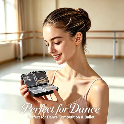 126Pcs Hair Accessories Kit, Bobby Pins Set, Dance Hair Kit - Image 3