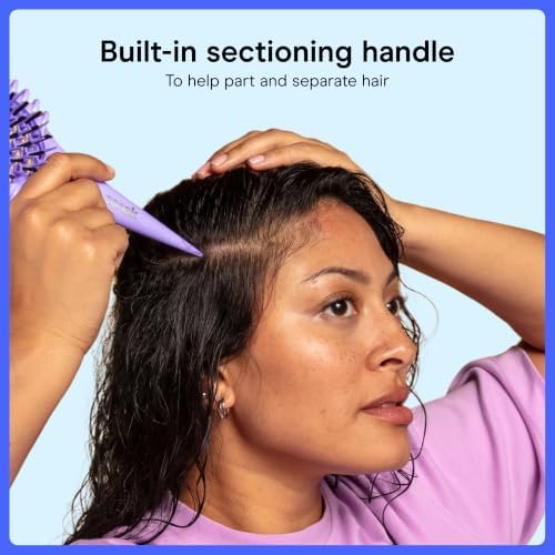 Conair Curl Define Pro Detangling Hair Brush, Loose Curls & Short Hair - Image 6