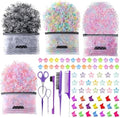 2076 pcs Hair Accessories for Girls Ponytail Holders Toddler Hair Ties with Mini Clip Hair Clips for Girls Rubber Bands Set by EAQIOIL