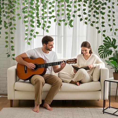 24 Pack 172Ft Fake Plants Artificial Vines for Room Decor, Faux Ivy Greenery Garland for Home Teen Girls Bedroom Living Aesthetic Farmhouse Dorm Wall Decoration, Wedding Easter Christmas Party Gift - Image 3