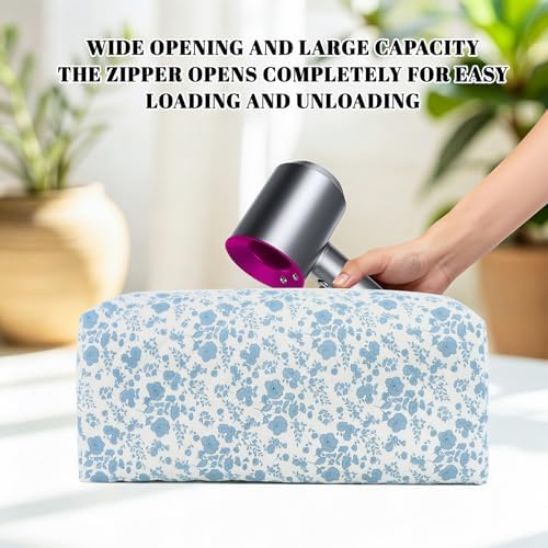 Hair Tools Travel Carrying Bag, Quilted Floral Bag for Shark Flexstyle - Image 5