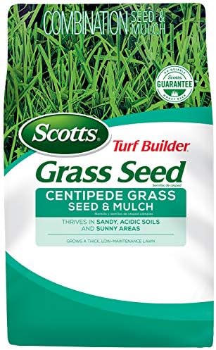 Scotts Turf Builder Grass Seed Centipede Grass Seed & Mulch 5 lbs. (6-Pack) by Unknown