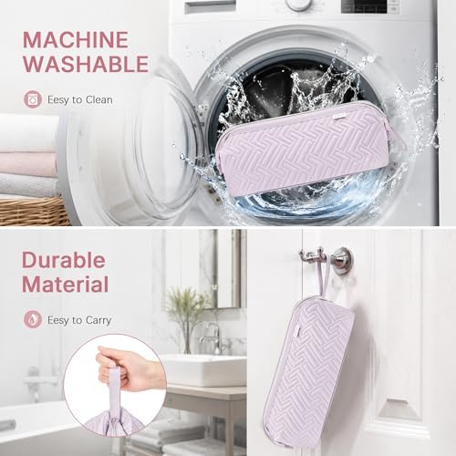 Leudes Hair Dryer Tools Travel Bag for Shark Flex Style Case Air Wrap - Image 3