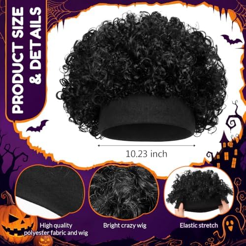 Crazy Wig Hairy Headband Hat - Image 2