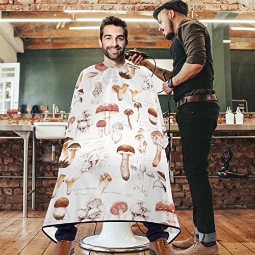 Barber Capes Polyester Hair Cutting Salon Cape with Snaps Beard Bib Hairdresser Gown Stylist Cape For Men Women - Image 2