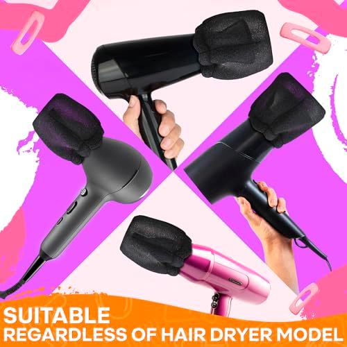 Sock Diffuser for Hair Dryer, Travel Diffuser Sock for Curls, 2 Pcs - Image 5