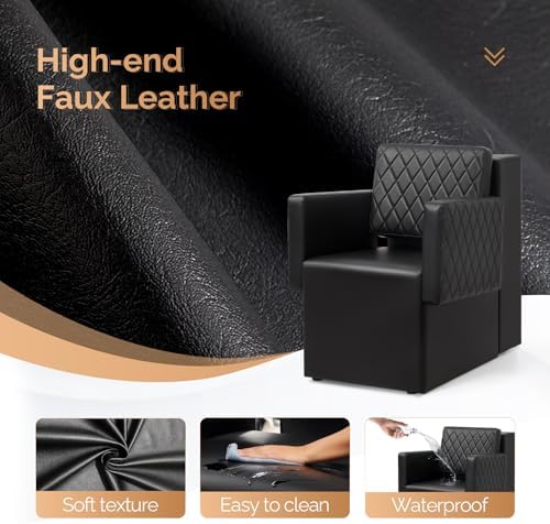 OmySalon Dryer Chairs for Salon, Professional Hair Dryer Chair Fit for Hooded Dryer, Extra Wide Seat, Beauty Salon Barbershop Furniture - Image 7