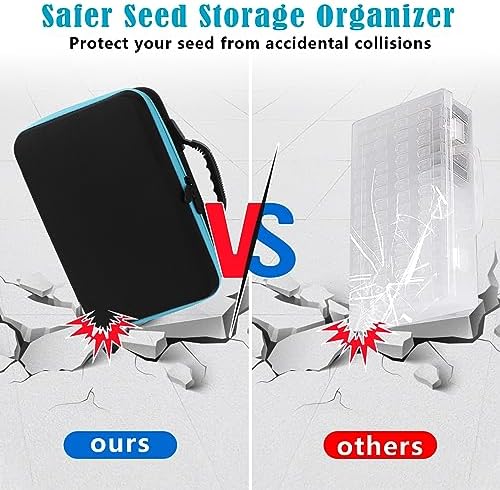 120 Slots Seed Storage Organizer with 20 Seed Envelopes - Image 3