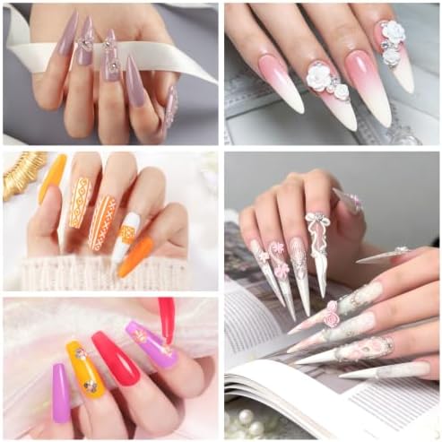 COSCELIA Acrylic Nail Kit for Beginners Long Lasting Nail Art Home Salon - Image 3