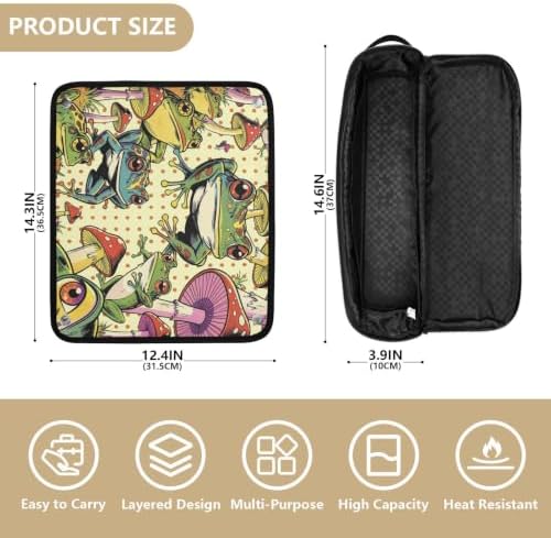 Yuiboo Hair Straightener Travel Bag with Heat Resistant Mat - Image 4