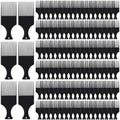 Zhehao 120 Pcs Hair Pick Bulk Afro Pick Comb Wide Tooth, Black by Zhehao