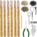 Hair Tinsel Kit With Tool Fairy Glitter Tinsel Hair Extensions for Girls by YUUYEEHAIR