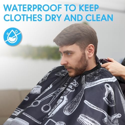 JenPen 6 Pcs Hair Capes Waterproof for Stylist - Image 7