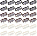 WILLBOND 30 Pcs Wig Clips Hair Extensions, 9-Teeth 32 Mm, Multiple Colors by Willbond+Technology+Limited