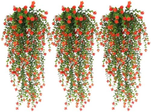 RECUTMS Faux Hanging Plants Draping Greenery Artificial Vines for Outdoors by RECUTMS