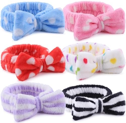 WSYUB Skincare Headband, 6pcs Headband for Washing Face by WSYUB