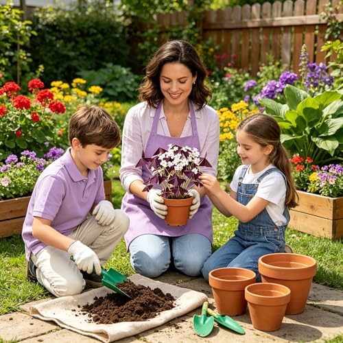 10 Bulbs Oxalis Triangularis, Purple Shamrocks Flowers for Home Garden Indoor Outdoor Planting, Easy Care - Image 7