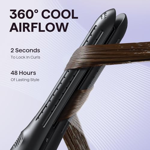 Wavytalk Cool Curl Pencil 0.65" Airflow Curling Iron for Short Hair & Pixie - Image 5