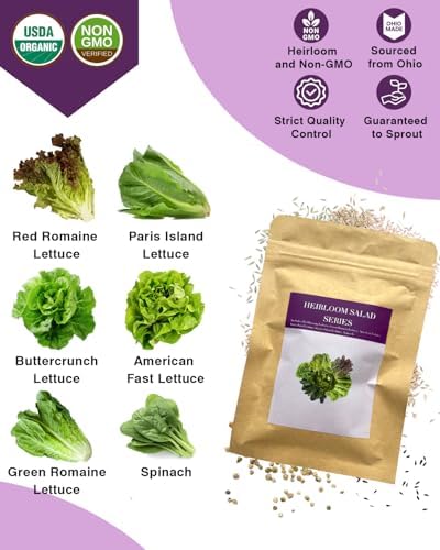 Salad Greens Seed Pod Kit for Hydroponic System-7 Pods - Image 3