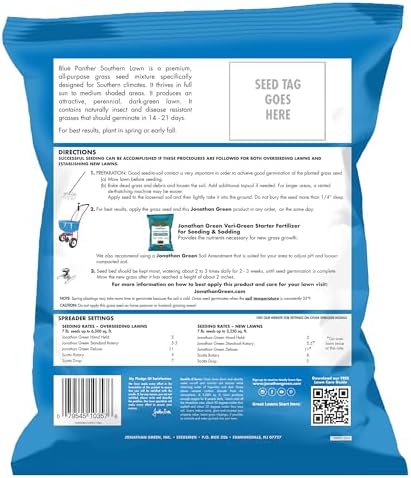 Jonathan Green Blue Panther Southern Lawn Grass Seed - 7 lb - Image 3