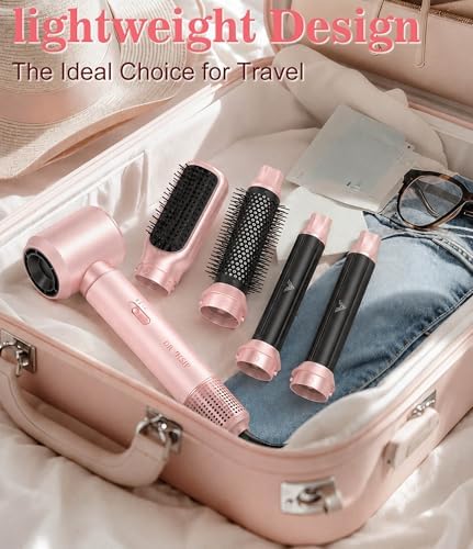 Dryhsip 5 in 1 Hair Styler & Wrap Air Curler, Low-Speed Hair Tools - Image 5