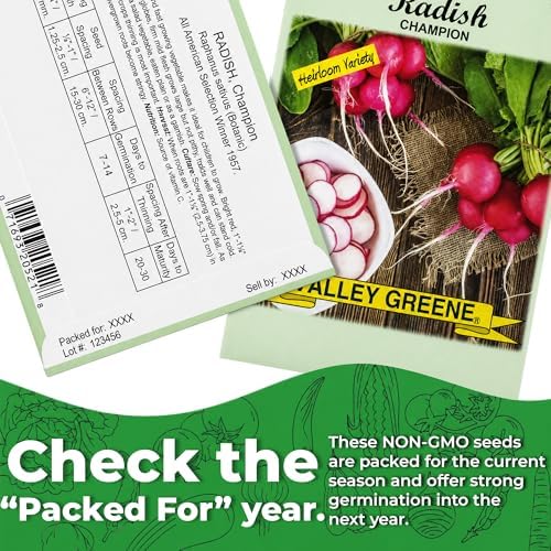 30 Packs of Deluxe Valley Greene Heirloom Vegetable Garden Seeds Non-GMO(Guaranteed 30 Different Varieties as Listed) - Image 3