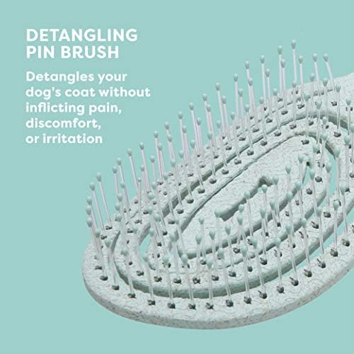 BioSilk for Pets Eco-Friendly Detangling Pin Brush for Dogs, 48-Pack - Image 3