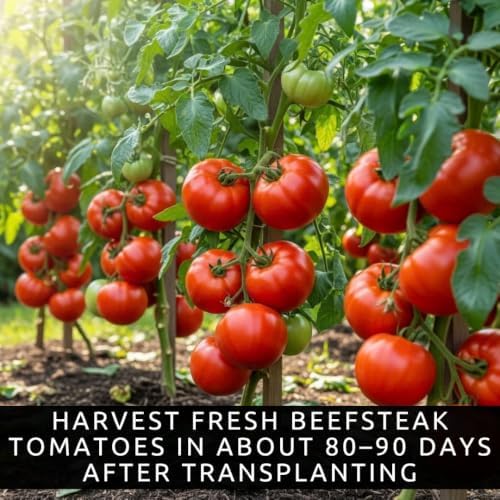 50 Beefsteak Tomato Seeds | Large Slicing Tomatoes for Planting - Image 2