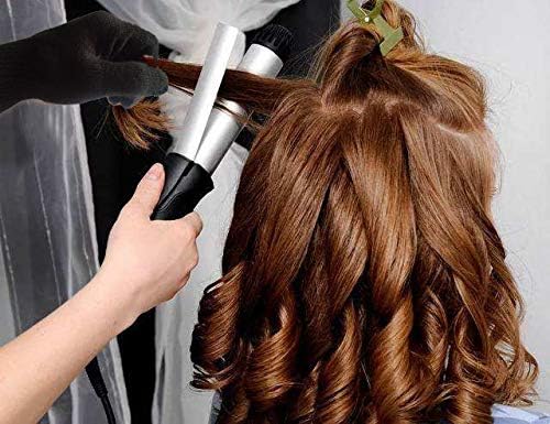 AFT90 Heat Resistant Glove for Hair Styling, Curling Iron, Flat Iron and Curling Wand, Black, Pink Edge, 1 Piece - Image 5