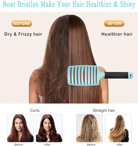 Detangling Brush for Women & Kids, Wet & Dry Hair, All Hair Types - Image 2