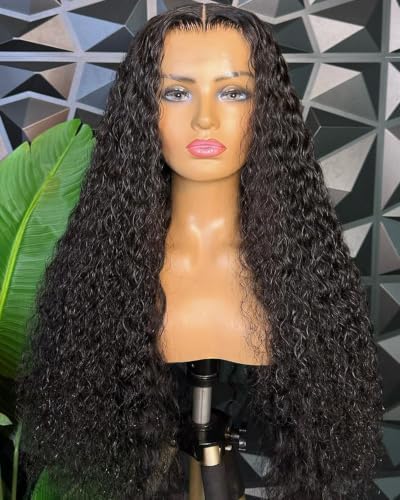 BEEOS Curly Human Hair Wig, 5x5 Skinlike Real HD Lace Wig 28 Inch - Image 6