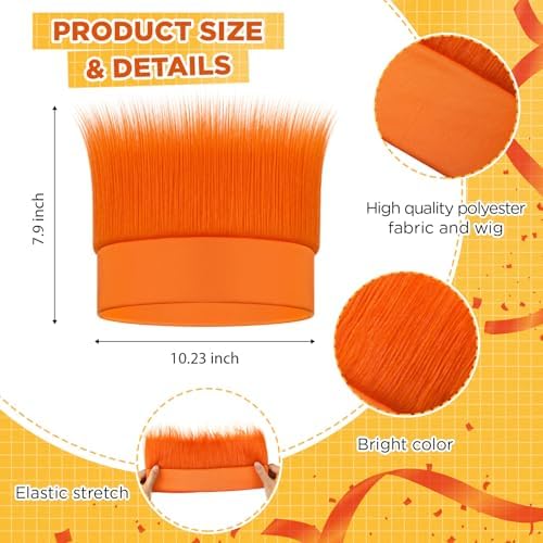 Crazy Wig Hairy Headband Hat - Image 2