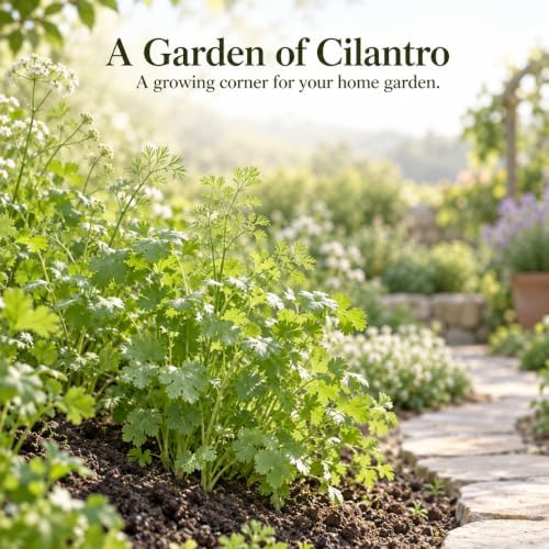 ZEshops 1000 Coriander Cilantro Seeds, Planting for Herb Gardens - Image 2